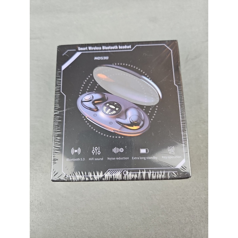 NEW-SMART‎ WIRELESS HEADSET-BLACK MD538